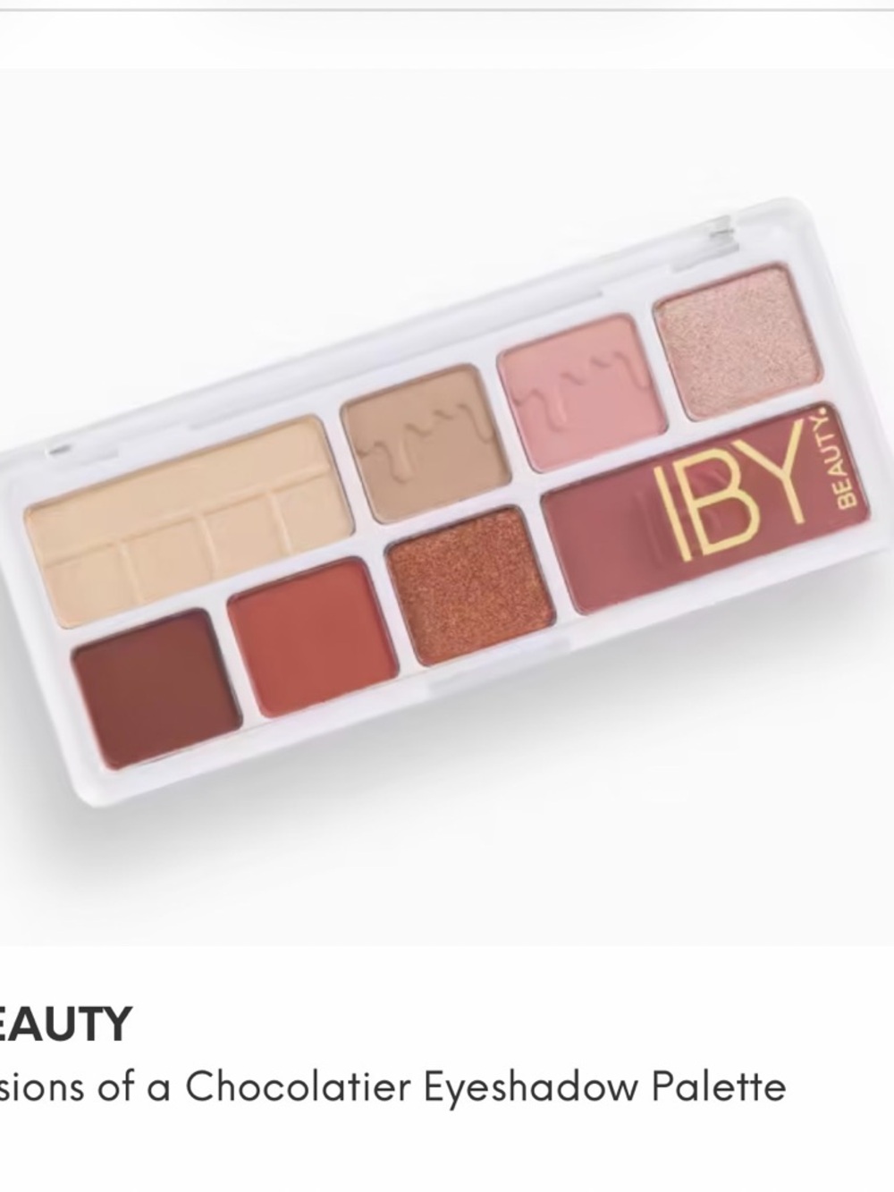 IBY Beauty Warm & Rosy Eyeshadow Palette